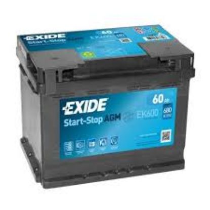 Exide EK600 66Ah CCAA 680
