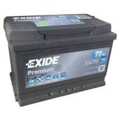 Exide EA770 77Ah CCAA 760